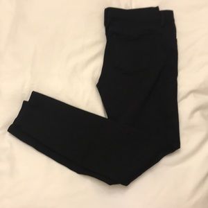 J Crew black Stretchy skinny pants stretchy sz 4